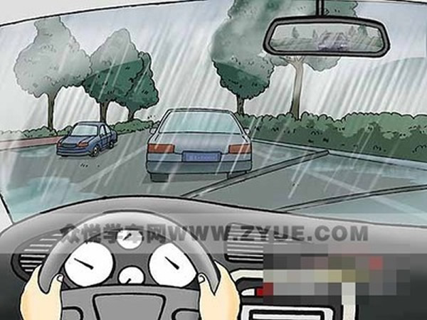 科目二、科目三遇到下雨天應該怎樣做？考試順利會通過