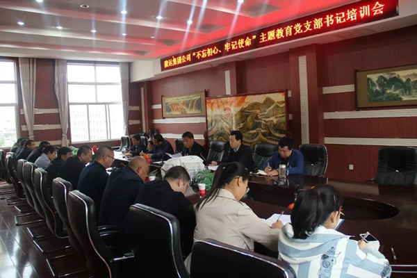 隴運(yùn)集團(tuán)公司召開“不忘初心、牢記使命”主題教育黨支部書記培訓(xùn)會(huì)